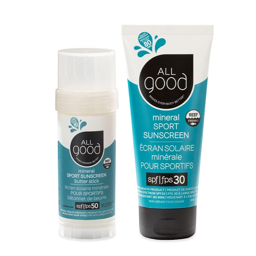 All Good Sport Sunscreen sustainable beauty product